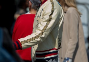 Street style at New York Fashion Week spring 2018.