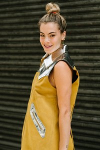 Street style at New York Fashion Week spring 2018.