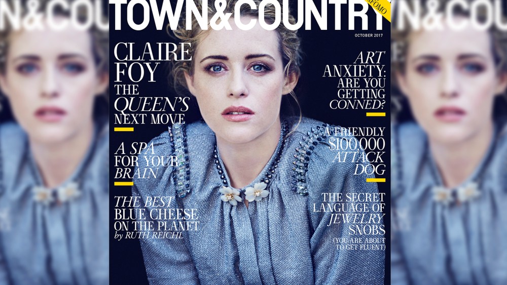 Claire Foy on T&C's October cover.