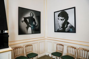 The entrance salon of the YSL museum in Paris