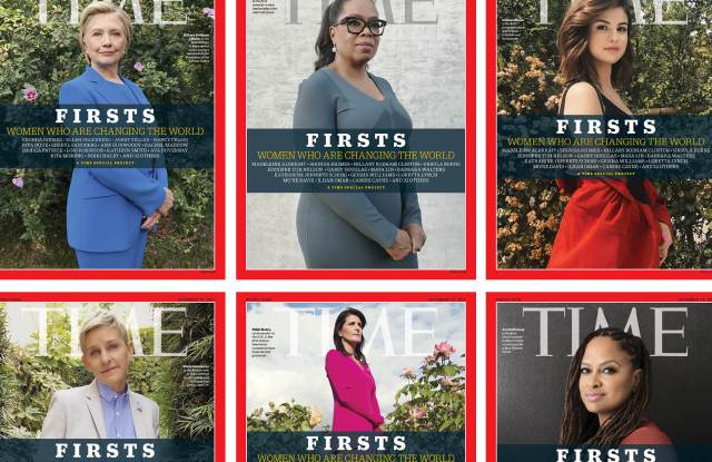 Time magazine's Firsts series of groundbreaking women.