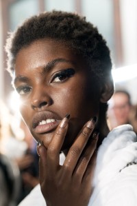 Backstage at Tom Ford RTW Spring 2018