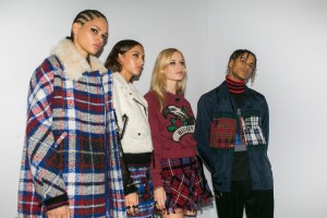 Backstage at Tommy Hilfiger RTW Fall 2017