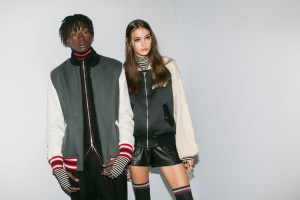 Backstage at Tommy Hilfiger RTW Fall 2017