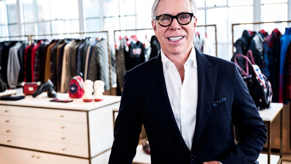 Tommy Hilfiger in this West 26th Street Studio.