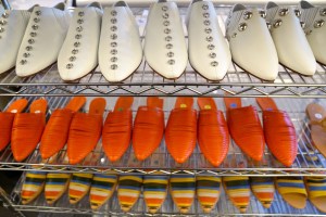 Backstage at Tory Burch RTW Spring 2018