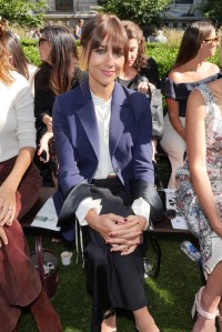 Rashida Jones in the Front Row at Tory Burch RTW Spring 2018