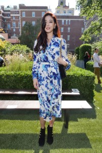Front Row at Tory Burch RTW Spring 2018