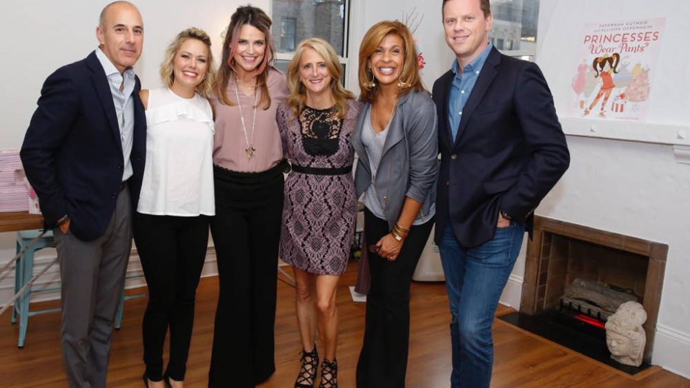 Savannah Guthrie Toasts 'Princesses Wear Pants' at Nanette Lepore