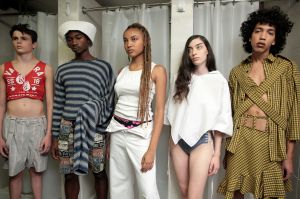 Backstage at Vaquera RTW Spring 2018
