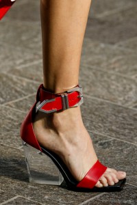 Details at Versus Versace RTW Spring 2018