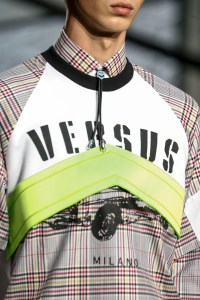 Details at Versus Versace RTW Spring 2018