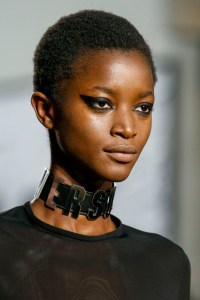 Details at Versus Versace RTW Spring 2018
