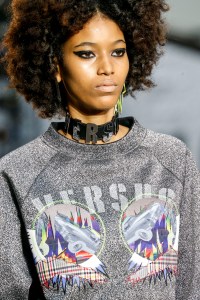 Details at Versus Versace RTW Spring 2018