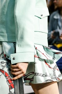 Details at Versus Versace RTW Spring 2018