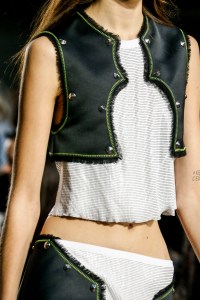 Details at Versus Versace RTW Spring 2018