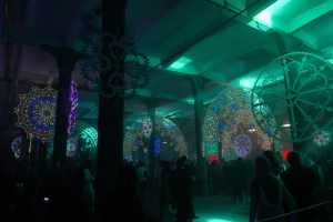 The atmosphere at the party