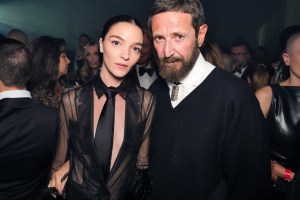 Maria Carla Boscono and Stefano Pilati