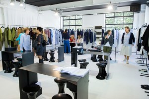 MILAN, ITALY - SEPTEMBER 23:  General view of White Women's Collections + accessories SS 18 on September 23, 2017 in Milan, Italy.  (Photo by Sebastian Reuter/Getty Images for White)