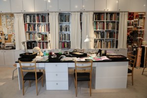 Yves Saint Laurent's design studio