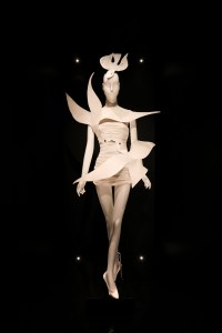 Yves Saint Laurent's tribute to Georges Braque wedding dress