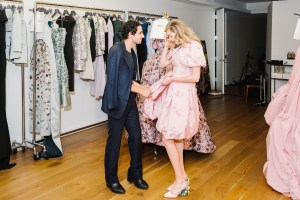 Behind The Scenes of Zac Posen's Lookbook With Kate Upton