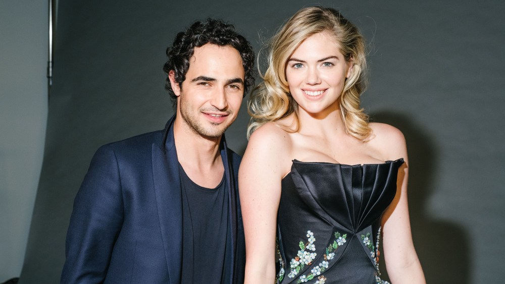 Behind The Scenes of Zac Posen's Lookbook With Kate Upton