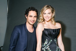Behind The Scenes of Zac Posen's Lookbook With Kate Upton
