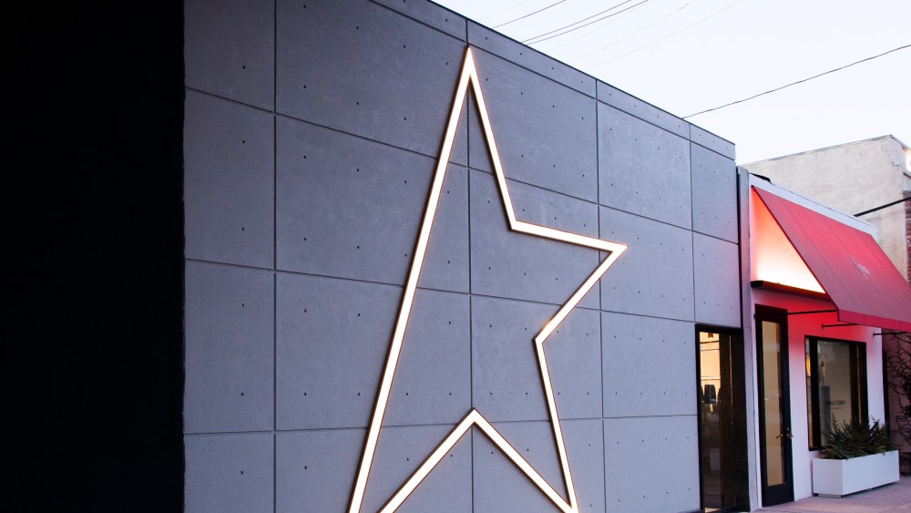 The facade of GGDB flagship in Los Angeles