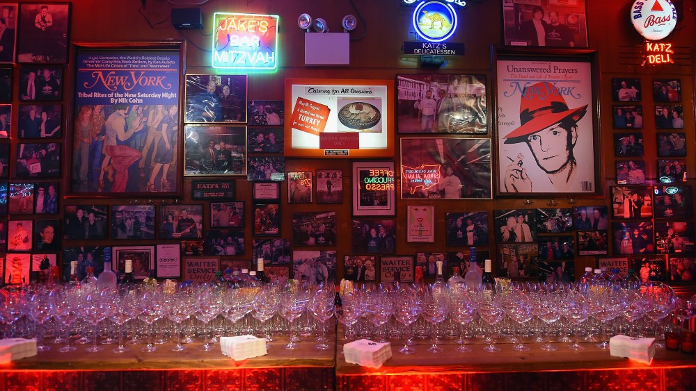 NEW YORK, NY - OCTOBER 24:  A view of the wall of Katz's Delicatessen with New York Magazine covers displayed during the New York Magazine 50th Anniversary Party at Katz's Delicatessen on October 24, 2017 in New York City.  (Photo by Ben Gabbe/Getty Images for New York Magazine)