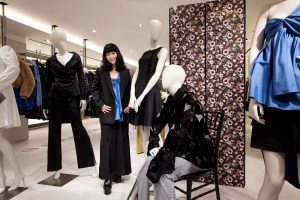 The Adeam pop-up at Bergdorf Goodman.