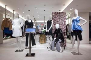 The Adeam pop-up at Bergdorf Goodman.