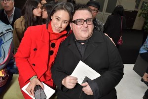 Alber Elbaz with friend
