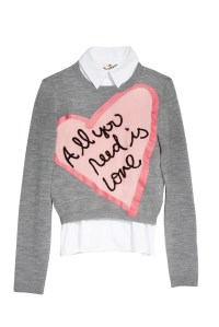 A look from Alice + Olivia’s The Beatles Collection.