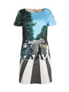 A look from Alice + Olivia’s The Beatles Collection.