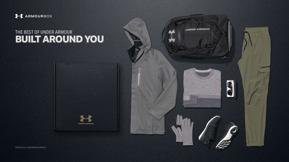 A sample men's ArmourBox.