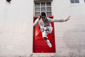 Images from the new Asics marketing campaign.