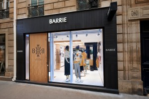 Barrie Knitwear on Rue Cambon.