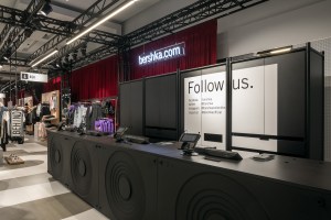 The Bershka pop-up in Soho.