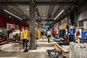 The Bershka pop-up in Soho.