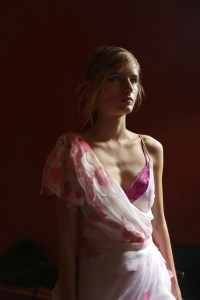 Backstage at John Galliano RTW Spring 2018