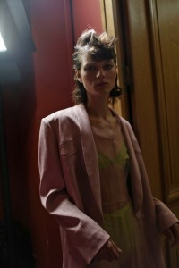Backstage at John Galliano RTW Spring 2018