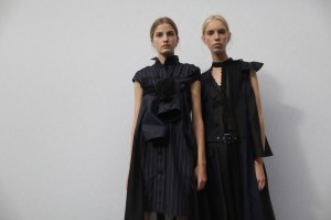 Backstage at Sacaï RTW Spring 2018