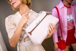 Backstage at Shiatzy Chen RTW Spring 2018