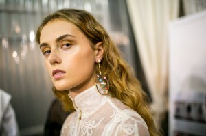 Backstage at Shiatzy Chen RTW Spring 2018