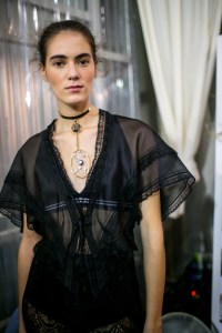Backstage at Shiatzy Chen RTW Spring 2018