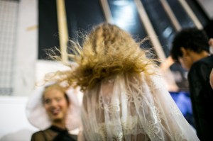 Backstage at Shiatzy Chen RTW Spring 2018