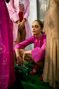 Backstage at Shiatzy Chen RTW Spring 2018