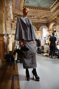 Backstage at Thom Browne RTW Spring 2018