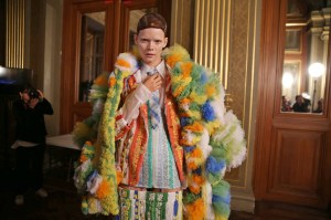 Backstage at Thom Browne RTW Spring 2018
